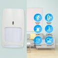 thumbnail image 2 of Wired Dual-tech Infrared Motion and Microwave Detector Wall Mounted PIR Motion Sensor Pet Immunity for Home Burglar Alarm System, 2 of 7
