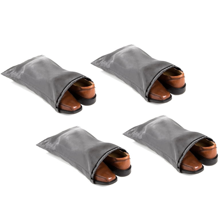 DeluxeComfort Business Class Travel Shoe Bag - Durable Nylon