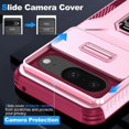 thumbnail image 4 of Funda para GANGXUN Google Pixel 8 - Soporte metálico, Función magnética, Rosa, 4 of 5