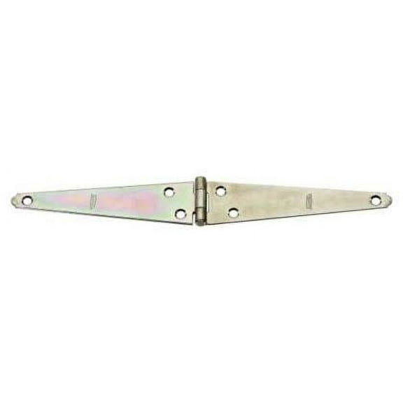 National Hardware - V280 6" Light Strap Hinges without Screws - Boxed Loose