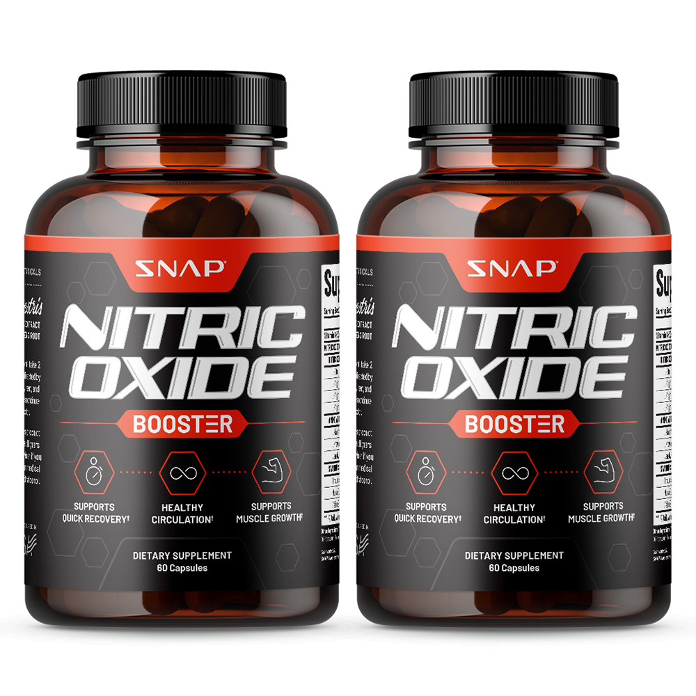 Snap Supplements Nitric Oxide Booster Supplements Pre Workout, Muscle