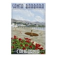 thumbnail image 2 of Santa Barbara, California, Beach and Pier Scene (19x27 inches, Premium 500 Piece Jigsaw Puzzle for Adults and Family, Made in USA), 2 of 4