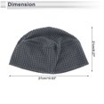 thumbnail image 3 of Gorra de ciclismo única Bargains, cálida y transpirable, forro de casco duro, tela de waffle de forro polar, verde 8.27"x10.63" 1Pc, 3 of 7
