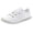 White, variant on HEWUQI Women's Slip on Canvas Sneakers Low Top Breathable Upper Cushioned Comfortable Walking Shoes for Everyday Walks Errands Casual Orange Size 9