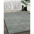 thumbnail image 2 of Ahgly Company Indoor Square Mid-Century Modern Silver Gray Oriental Area Rugs, 8' Square, 2 of 6