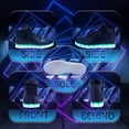 thumbnail image 6 of YAZI  Led Light Up Shoes for Kids High Top Sneakers for Boys Girls Hip-Hop Dancing Shoes for Halloween Christmas Party with USB Charging, 6 of 13