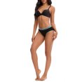 thumbnail image 2 of INSPIRE CHIC Women's Letter Print Contrast Binding Briefs Mid Rise Leak Proof Underpanties S Green, 2 of 4