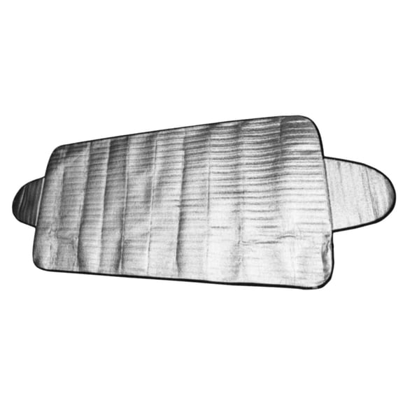 BESTONZON Front Windshield Sun Shade Plated Silver Car Cover Blocks Uv Rays Easy to Use Durable