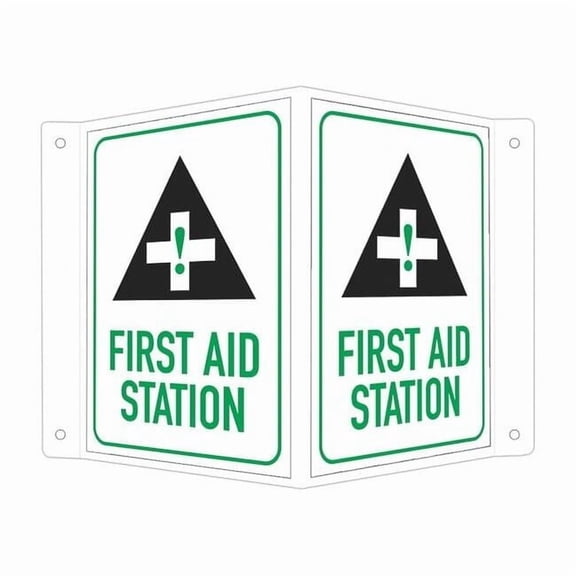 Lyle Safety Sign,6 in x 7 1/2 in,Aluminum LCVB-0019-NA_4x6