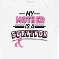 thumbnail image 4 of Inktastic My Mother is a Survivor Breast Cancer Awareness Boys or Girls Baby Bodysuit, 4 of 5