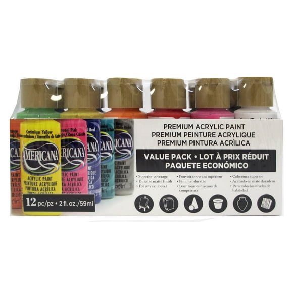 Decoart Americana Acrylic Paint VP 12pc