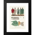 thumbnail image 2 of Fedor Grigoryevich Solntsev 11x14 Black Modern Framed Museum Art Print Titled - Odezhda Boiarskaia XVII Stoletiia. Kaftan, Nadevamyi Pod Laty. Obyknovennyi Boiarskii Kaftan (1849 - 1853), 2 of 5