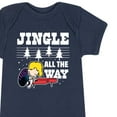 thumbnail image 3 of Peanuts - Christmas - Jingle All the Way On The Piano - Infant Baby One Piece, 3 of 5