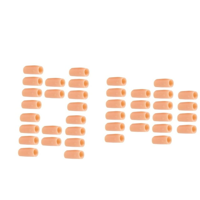 40pc Gel de Silicona Del Del Pie Del Dolor Tubo de La Manga Del Del Pie Abierto Cojín de Maíz Cap S Yuyangstore Protectores de silicona para los dedos del pie