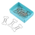 thumbnail image 2 of Silver Stationery Accessories Paper Clips, Cute Paper Clips, For Office For School File Classification Bookmark, 2 of 8