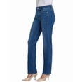 thumbnail image 3 of NYDJ womens  Marilyn Opera Blue Straight Leg Jean, 4, 3 of 4