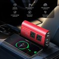 thumbnail image 3 of Inversor de Corriente para Coche de 500 W (CC 12 V A CA 110 V), Convertidor Automático con Enchufe Estándar de EE. UU., 3 of 5