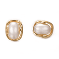 thumbnail image 3 of Yoursfs Vintage Gold Pearl Clip on Earrings for Women Hypoallergenic Trendy 18K Gold Plated Non Pierced Earrings, 3 of 7
