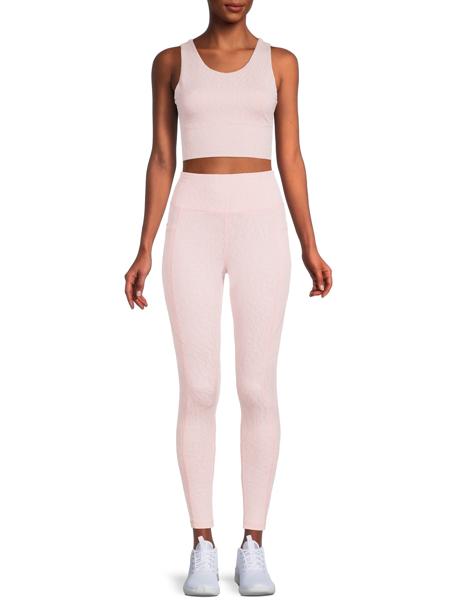 Jockey Essentials Women's Jacquard 7/8 Chase Leggings