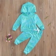 thumbnail image 6 of XBASW Baby Toddler Girls Boys Tie Dye Hoodie Sweatsuits Pant Set Kids Spring Fall Long Sleeve Sweatshirts + Sweatpants with Pockets 2 Pieces Outfits 6M-6T, 6 of 8