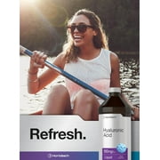 Liquid Hyaluronic Acid Supplement | 100 mg | 16 oz | Mixed Berry Flavor | by Horbaach