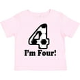 thumbnail image 3 of Inktastic 4 Year Old Soccer Party 4th Birthday Boys or Girls Toddler T-Shirt, 3 of 5