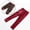 Red, variant on Faux Leather Leggings for Teen Girls High Waist Stretch Leggings Tights Girls Streetwear Trendy Pants Yoga Athletic Outfits