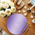 thumbnail image 2 of Purple Ombre Round 13 Inch Placemats Set of 8, Modern Gradient Abstract Art HeatResistant Non Slip Place Mats for Dining Table, Wipeable Braided Kitchen Table Mats for Housewarming, 2 of 9