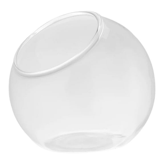 deevoka Plant Terrarium Container Microlandschaft House for Office Air Plant Wedding Diameter 13.5cm