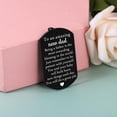 thumbnail image 6 of New Dad Valentines Day Gifts for Husband First Time New Dads to Be Keychain Pregnancy Announcement for Daddy Gender Reveal Gift Baby Announcements Ideas Gifts for Dad Who Wants Nothing, 6 of 6