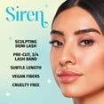 thumbnail image 3 of Salon Perfect Siren Persona Natural Fake Lashes False Eyelashes, 660, 1 Pair, 3 of 5