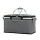 thumbnail image 4 of Bolsa térmica aislante con estructura de aluminio 1 unidad capacidad de 30 litros cesta de picnic construcción de espuma y tela para la conservación de alimentos eventos al aire, 4 of 9
