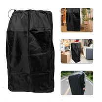 ROSENICE Stroller Storage Bag Stroller Bag for Train Wide Travel Cover for Stroller Accessories Black 95X58CM