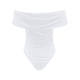 thumbnail image 4 of Body sin hombros para mujer: manga corta, sin tirantes, tanga, poliéster y spandex, 4 of 5