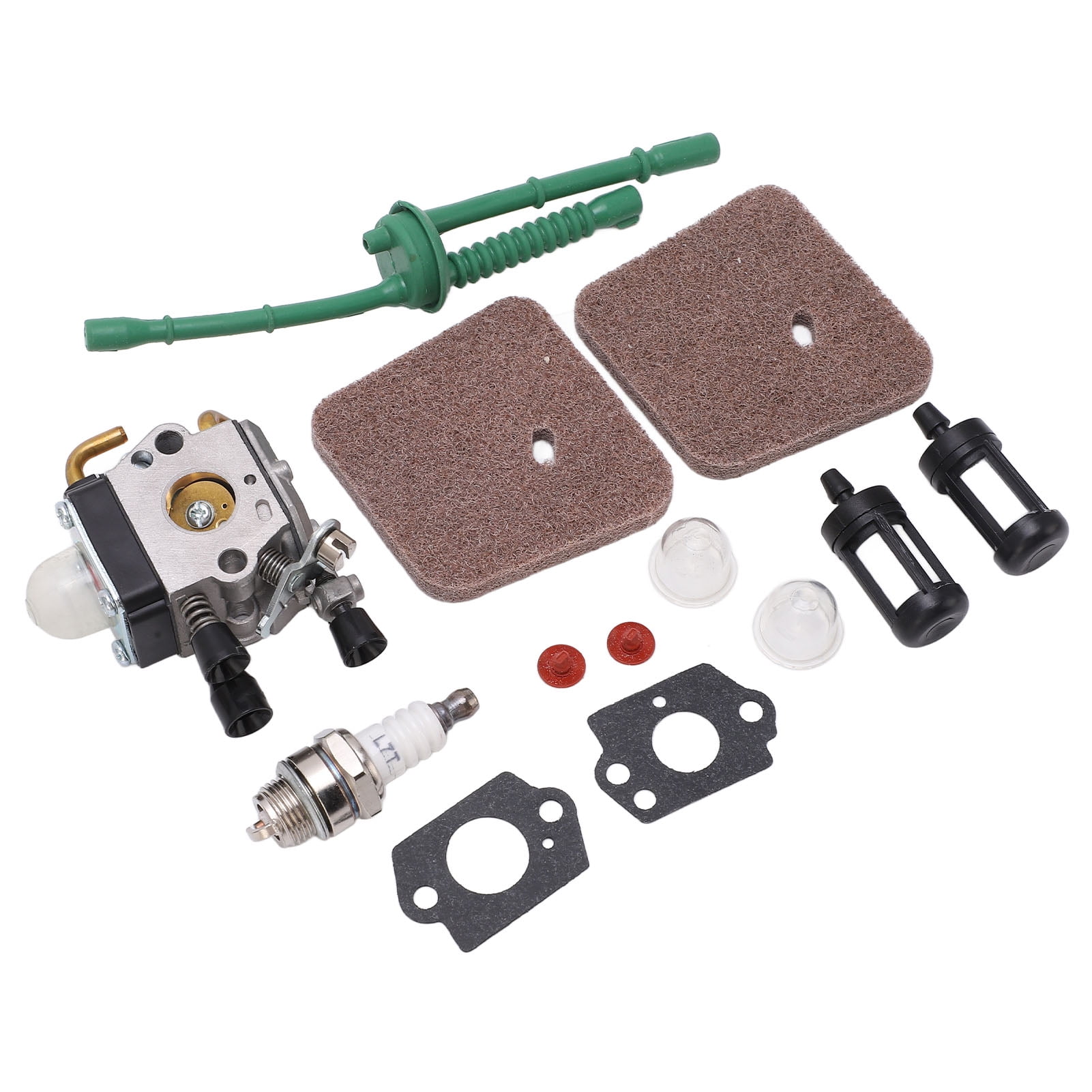 Carburetor Fuel Manifold Kit, Iron Rubber ABS Carburetor Fuel Filter