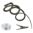 thumbnail image 1 of Juguete de broma de serpiente con cuerda y Clip juguete de serpiente de simulación accesorios de broma de serpiente falsa, 1 of 8