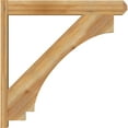 thumbnail image 3 of Ekena Millwork 6"W x 36"D x 36"H Imperial Rough Sawn Craftsman Outlooker, Western Red Cedar, 3 of 4