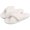 White, variant on BadPiggies Womens Cozy Slippers Memory Foam House Shoes Slides Home Bedroom Bathroom Spa Open Toe Corduroy Bow Slippers