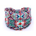 thumbnail image 1 of Banda para el cabello bohemia con estampado étnico, banda para el cabello para yoga, diadema absorbente de sudor, diadema antitranspirante de ala ancha para mujer, tocado, 1 of 6