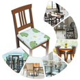 thumbnail image 7 of Gaeub Kawaii Frogs Square Chair Seat Covers, Stretch Fitted Printed Chair Seat Cushion Cover for Kitchen, Office-Two Pieces, 7 of 7