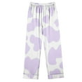 thumbnail image 3 of CALAFEBILA 2 Piece Pajamas for Women Womens Button Down Pajama Sets Nightwear Notch Collar Tie Dye Tops with Pocket and Pants, 3 of 4