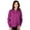 Berry, variant on BlueGeneration Ladies Long Sleeve Easy Care Poplin - Aqua Large Solid
