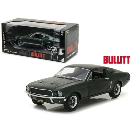 - 1968 Ford Mustang GT Fastback Green Steve McQueen