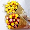 thumbnail image 4 of Coofit Artificial Flower Decorative Hanging Plant Wall Hanging Ornament with Sack, 4 of 10
