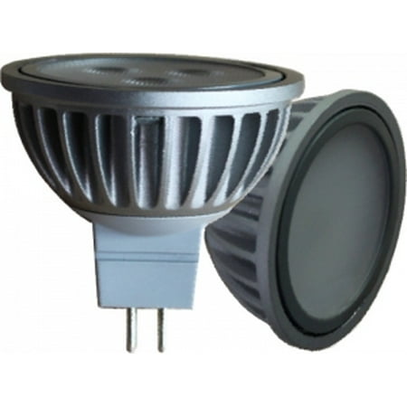 Multipack of THREE (3) of LED 5W (Eq to 35W) MR16 GU5.3 12V AC/DC Lamp (Best Mr16 Led Bulbs)