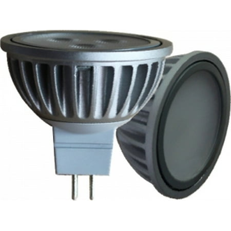 12v Ac Led Bulbs - Multipack of THREE (3) of LED 5W (Eq to 35W) MR16 GU5.3 12V AC/DC Lamp Bulb