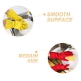 thumbnail image 3 of 3 pares de guantes de látex para limpieza, guantes para lavar platos de cocina, guantes impermeables para lavar platos., 3 of 6