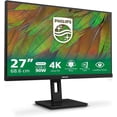 thumbnail image 2 of Restored Philips 27B1U3900-27 inch Ultra HD Monitor, Height Adjustable, Speakers, Adaptive Sync (3840x2160, 60 Hz, 2X HDMI 2.0, 1x DisplayPort 1.4, 1x USB-C (90 W PD), RJ45, USB Hub) Black (Refurbished), 2 of 5