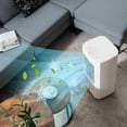 thumbnail image 3 of Costway 3-In-1 Evaporative Air Cooler w/ Humidifier & Fan Portable Rolling Swamp Cooler, 3 of 10