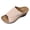 Beige, variant on Rokment Womens Orthopedic High Heels Dressy Sandals Comfortable Arch Support Wedge Heeled Slip on Fashion Casual Leather Open Toe Platform Wedge Walking Dress Slides Summer Shoes Beige Size 6